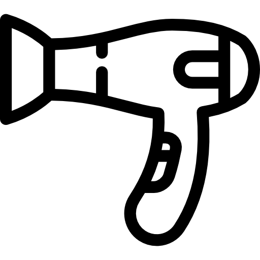 Hairdryer facing left